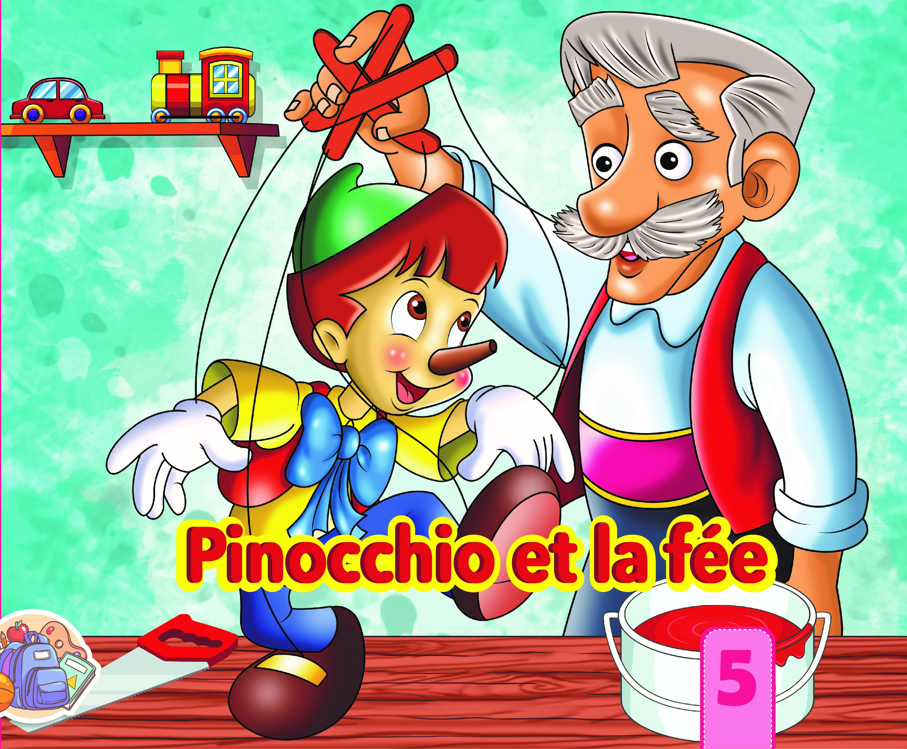 Pinocchio et la fée 5