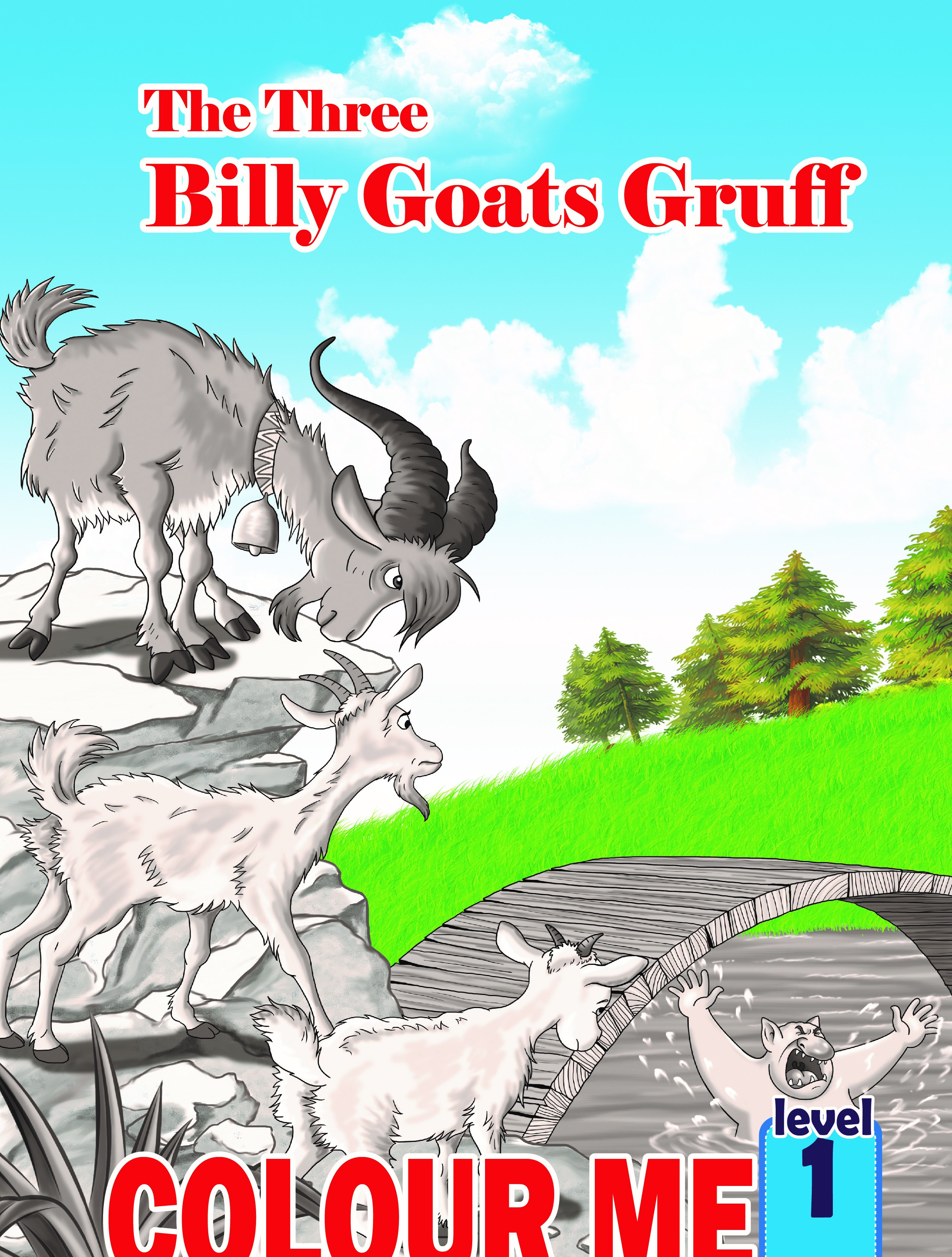 The Three Billy Goats Gruff  Colour ME     
