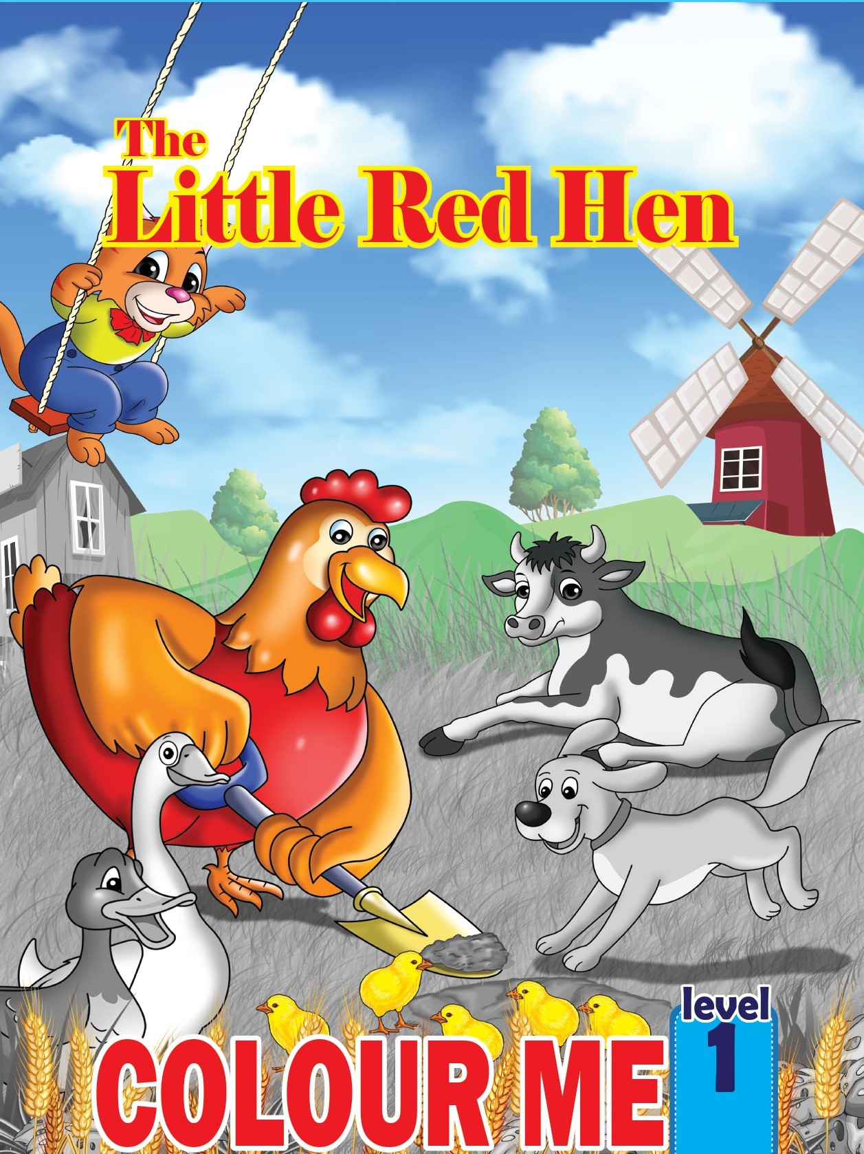 The Little Red Hen  Colour ME