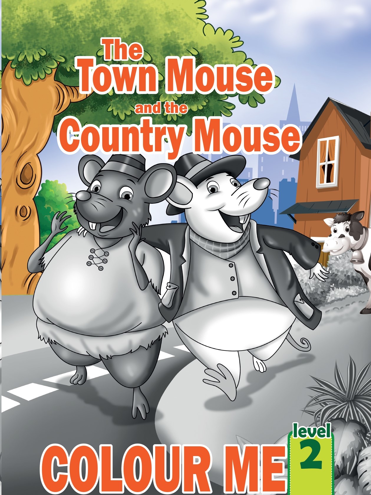 The Town Mouse and the Country Mouse   COLOUR ME