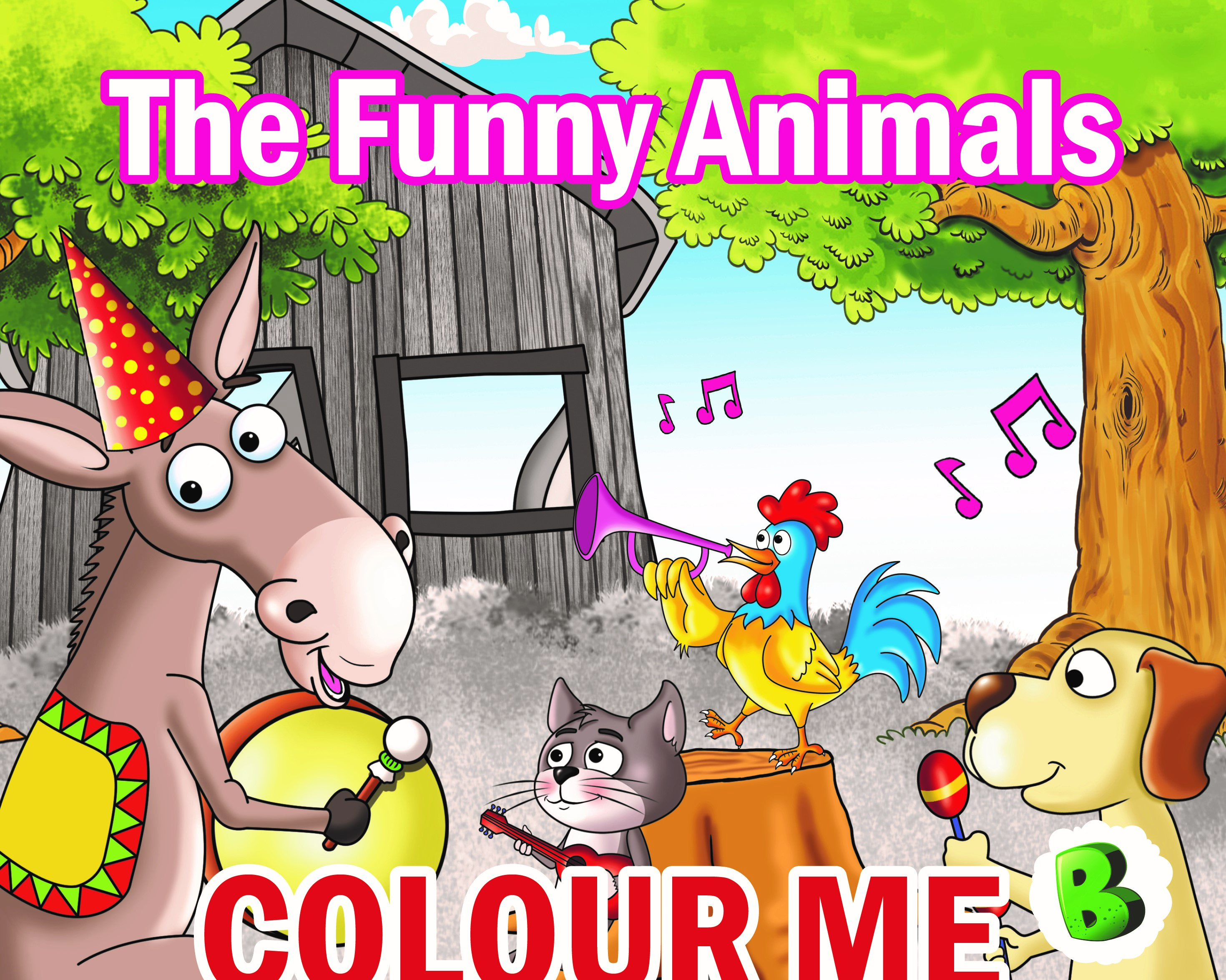 The Funny Animals -COLOUR ME