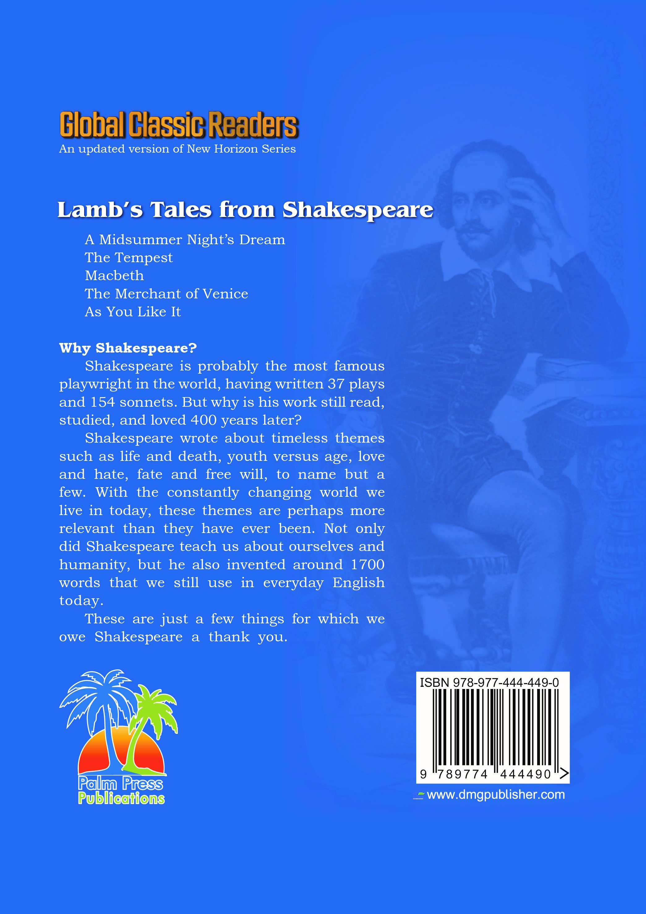 Lamb's Tales from Shakespeare-Fiction Workbook