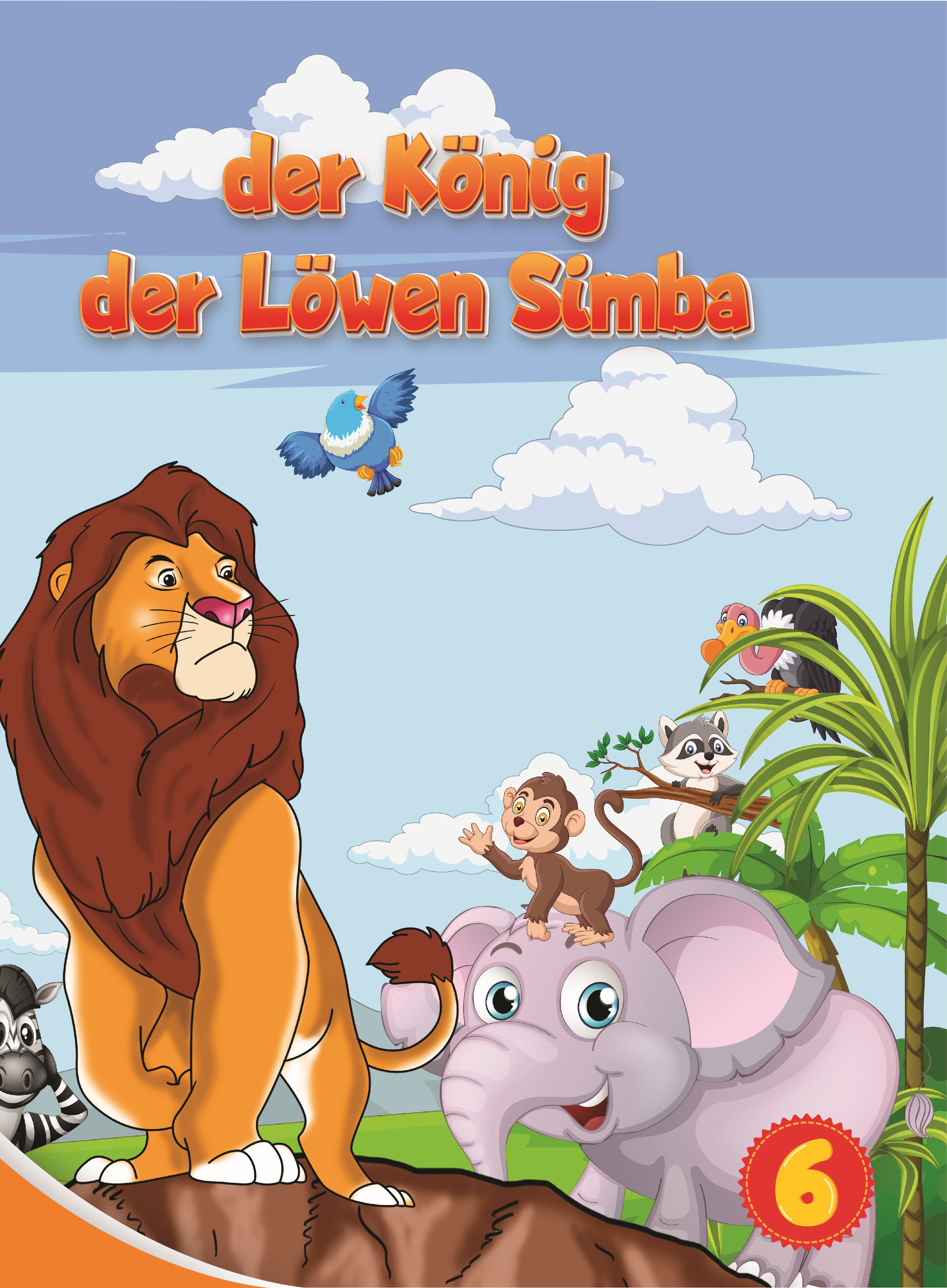 der König der Löwen Simba